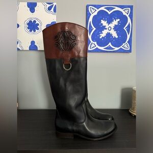 Frye tall riding boots